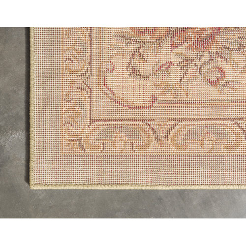 Andover Mills™ Meda Performance Green Rug & Reviews Wayfair